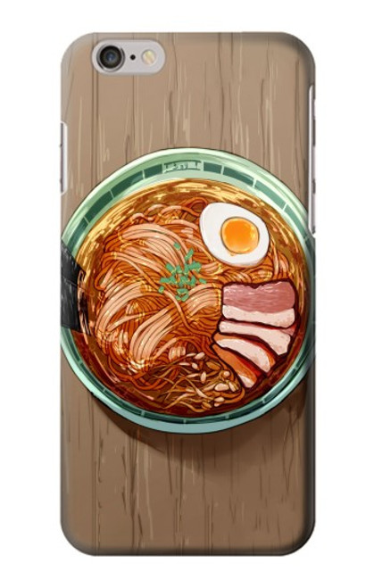 S3756 Nouilles ramen Etui Coque Housse pour iPhone 6 6S