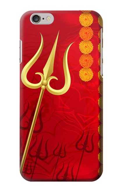 S3788 Shiv Trishul Etui Coque Housse pour iPhone 6 6S