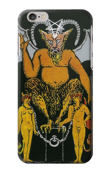 S3740 Carte de tarot le diable Etui Coque Housse pour iPhone 6 Plus, iPhone 6s Plus