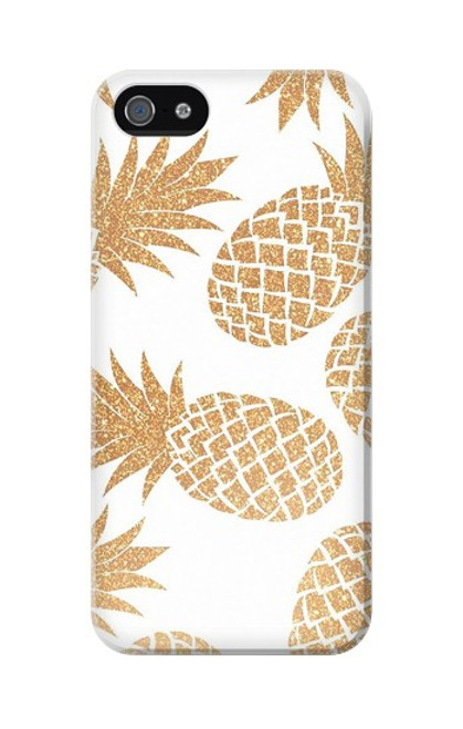 S3718 Ananas sans soudure Etui Coque Housse pour iPhone 5 5S SE