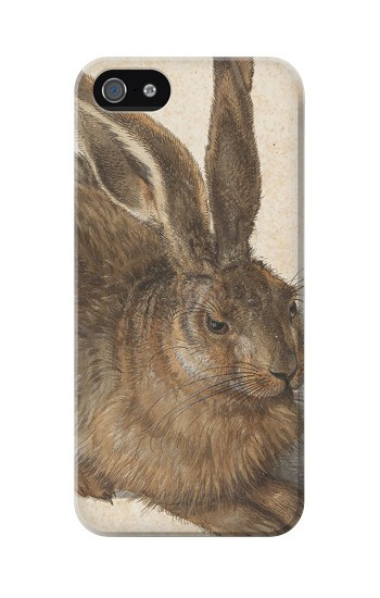 S3781 Albrecht Durer Young Hare Etui Coque Housse pour iPhone 5 5S SE