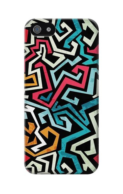 S3712 Motif Pop Art Etui Coque Housse pour iPhone 5C