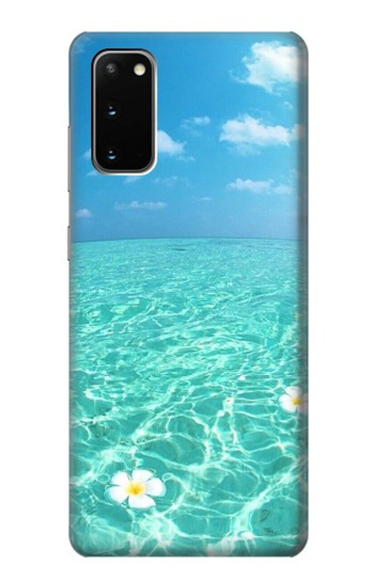 S3720 Summer Ocean Beach Etui Coque Housse pour Samsung Galaxy S20