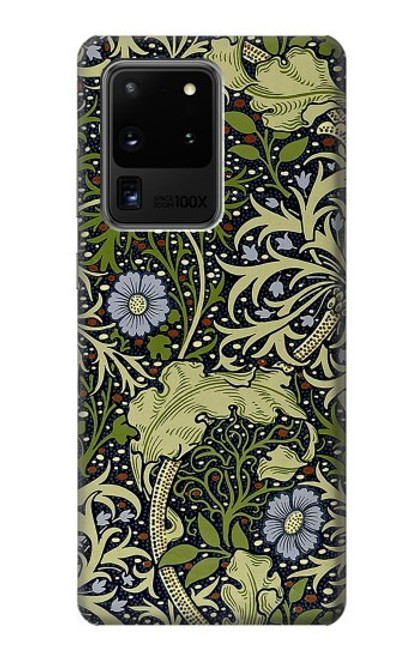 S3792 William Morris Etui Coque Housse pour Samsung Galaxy S20 Ultra