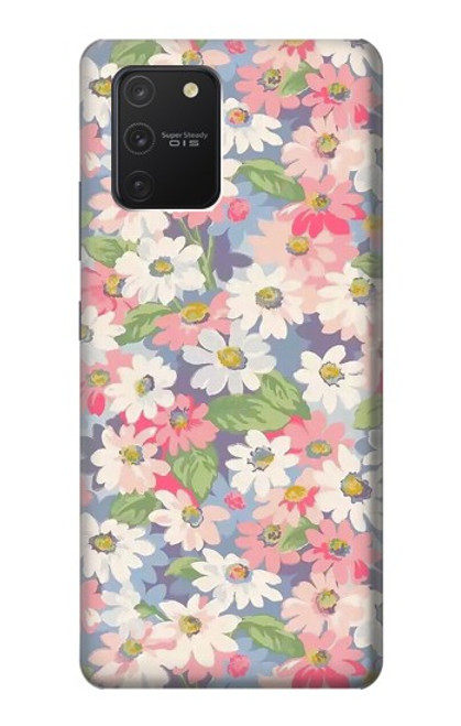 S3688 Motif d'art floral floral Etui Coque Housse pour Samsung Galaxy S10 Lite