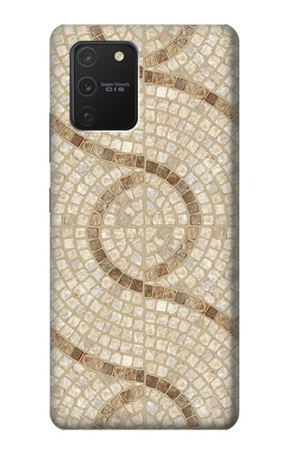 S3703 Carreaux de mosaïque Etui Coque Housse pour Samsung Galaxy S10 Lite