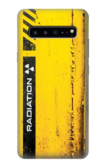 S3714 Avertissement de rayonnement Etui Coque Housse pour Samsung Galaxy S10 5G