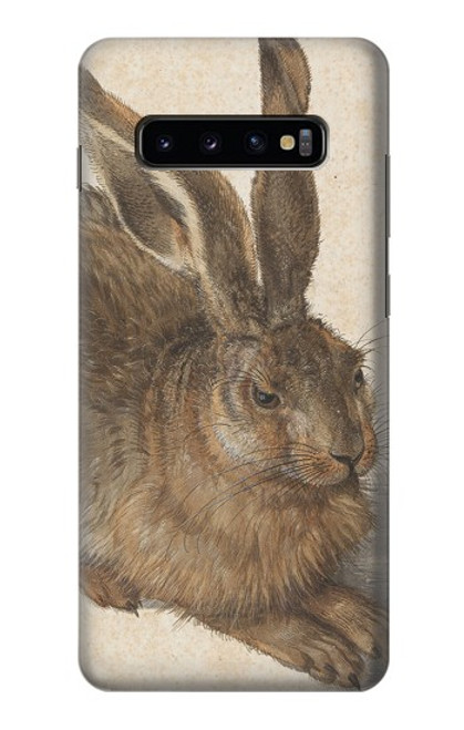 S3781 Albrecht Durer Young Hare Etui Coque Housse pour Samsung Galaxy S10 Plus