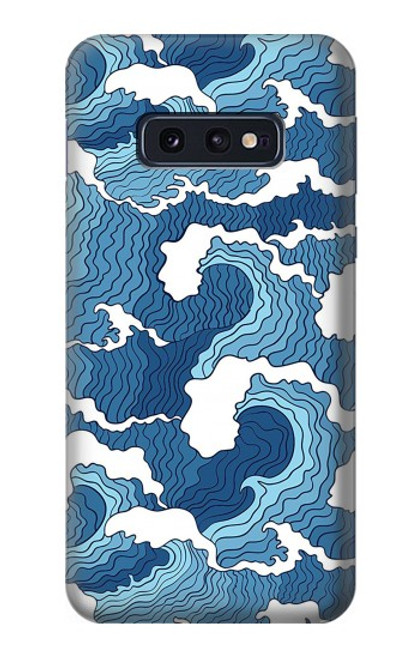 S3751 Modèle de vague Etui Coque Housse pour Samsung Galaxy S10e