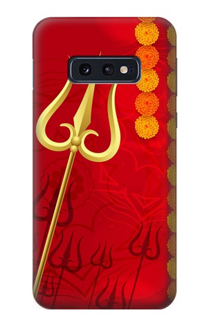 S3788 Shiv Trishul Etui Coque Housse pour Samsung Galaxy S10e
