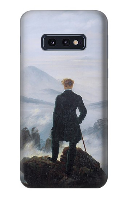 S3789 Wanderer above the Sea of Fog Etui Coque Housse pour Samsung Galaxy S10e