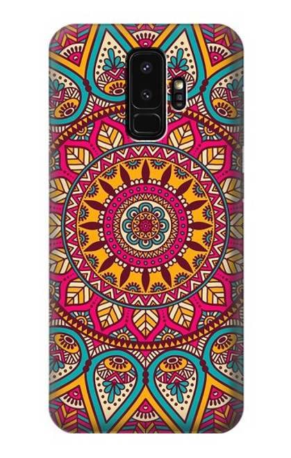 S3694 Modèle d'art hippie Etui Coque Housse pour Samsung Galaxy S9 Plus