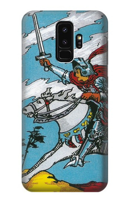 S3731 Carte de tarot chevalier des épées Etui Coque Housse pour Samsung Galaxy S9 Plus