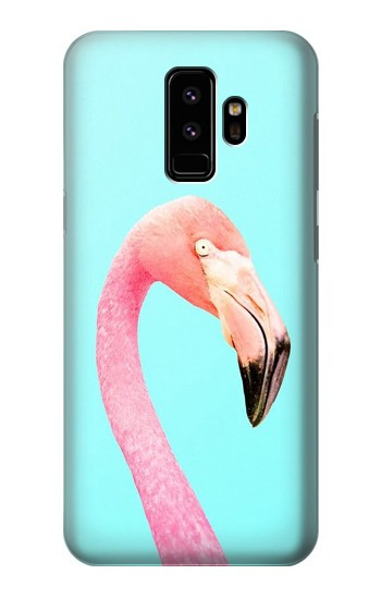 S3708 Flamant rose Etui Coque Housse pour Samsung Galaxy S9
