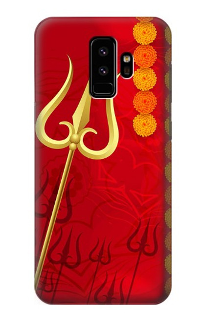 S3788 Shiv Trishul Etui Coque Housse pour Samsung Galaxy S9