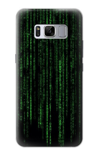 S3668 Code binaire Etui Coque Housse pour Samsung Galaxy S8 Plus