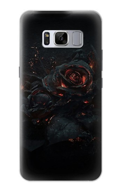 S3672 Rose brûlée Etui Coque Housse pour Samsung Galaxy S8 Plus