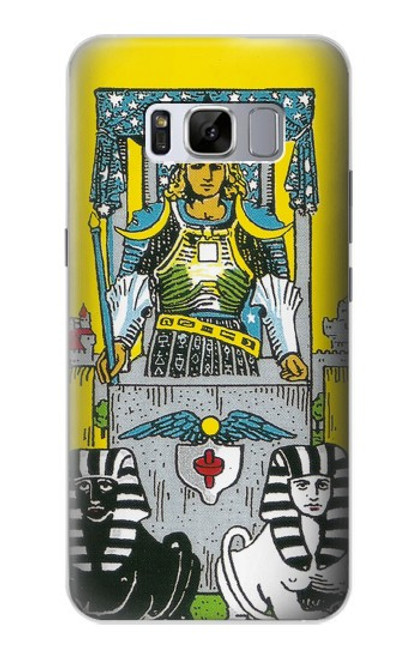 S3739 Carte de tarot le char Etui Coque Housse pour Samsung Galaxy S8 Plus