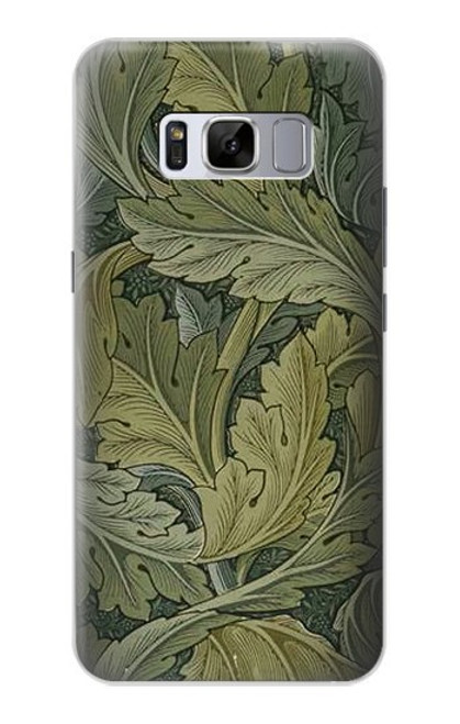 S3790 William Morris Acanthus Leaves Etui Coque Housse pour Samsung Galaxy S8 Plus