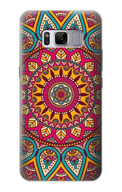 S3694 Modèle d'art hippie Etui Coque Housse pour Samsung Galaxy S8