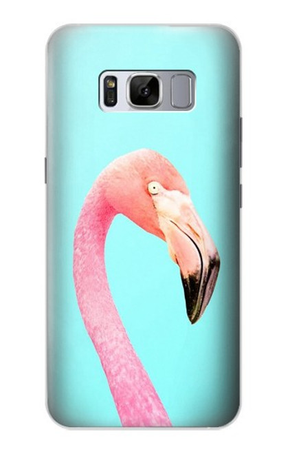 S3708 Flamant rose Etui Coque Housse pour Samsung Galaxy S8