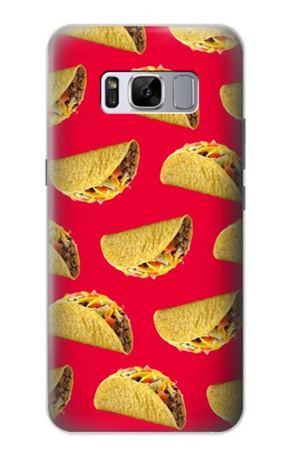S3755 Tacos mexicains Etui Coque Housse pour Samsung Galaxy S8