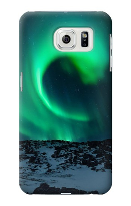 S3667 Aurora Northern Light Etui Coque Housse pour Samsung Galaxy S7 Edge