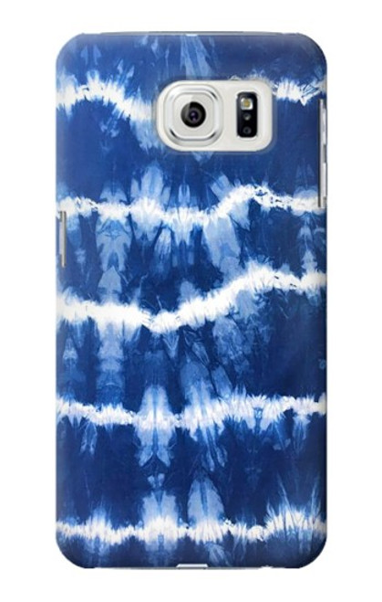 S3671 Tie Dye bleu Etui Coque Housse pour Samsung Galaxy S7 Edge