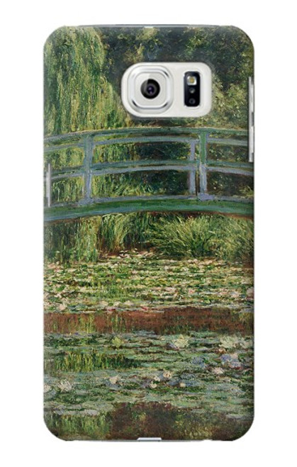 S3674 Claude Monet La passerelle japonaise et la piscine de nénuphars Etui Coque Housse pour Samsung Galaxy S7 Edge