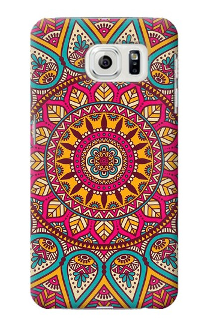 S3694 Modèle d'art hippie Etui Coque Housse pour Samsung Galaxy S7 Edge