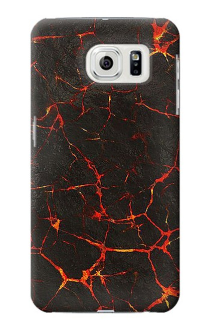 S3696 Magma de lave Etui Coque Housse pour Samsung Galaxy S7 Edge