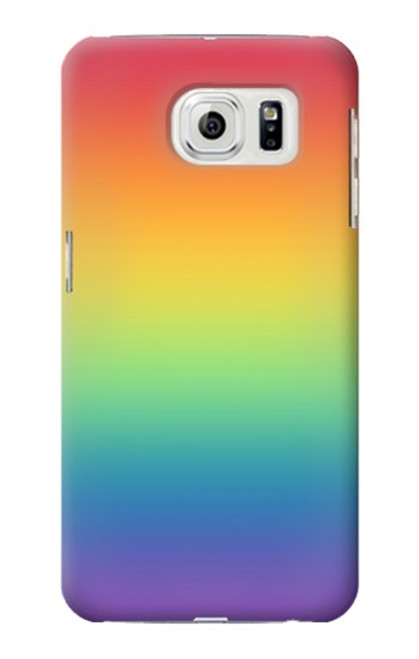 S3698 Drapeau de fierté LGBT Etui Coque Housse pour Samsung Galaxy S7 Edge