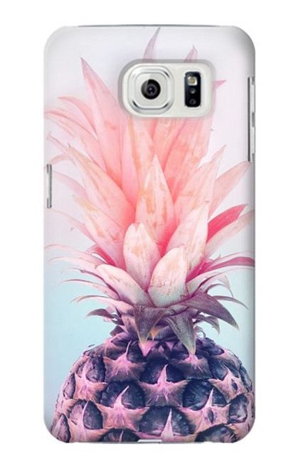 S3711 Ananas rose Etui Coque Housse pour Samsung Galaxy S7 Edge