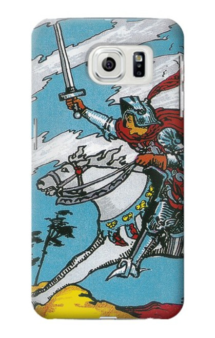 S3731 Carte de tarot chevalier des épées Etui Coque Housse pour Samsung Galaxy S7 Edge