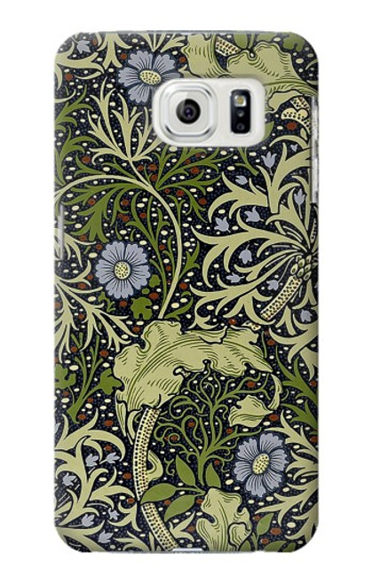 S3792 William Morris Etui Coque Housse pour Samsung Galaxy S7 Edge