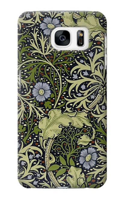 S3792 William Morris Etui Coque Housse pour Samsung Galaxy S7