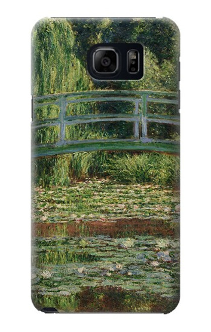 S3674 Claude Monet La passerelle japonaise et la piscine de nénuphars Etui Coque Housse pour Samsung Galaxy S6 Edge Plus