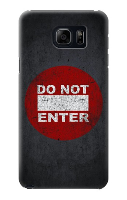 S3683 Ne pas entrer Etui Coque Housse pour Samsung Galaxy S6 Edge Plus