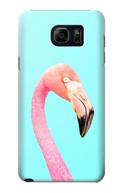 S3708 Flamant rose Etui Coque Housse pour Samsung Galaxy S6 Edge Plus