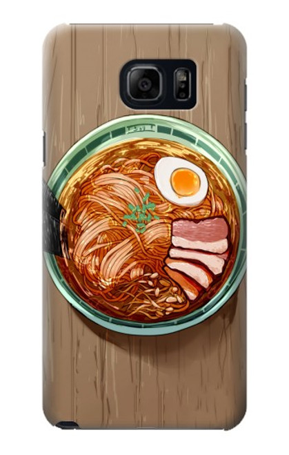 S3756 Nouilles ramen Etui Coque Housse pour Samsung Galaxy S6 Edge Plus