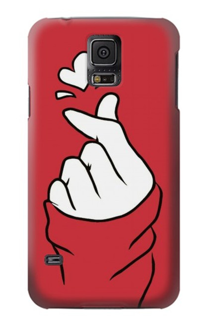 S3701 Mini signe d'amour de coeur Etui Coque Housse pour Samsung Galaxy S5