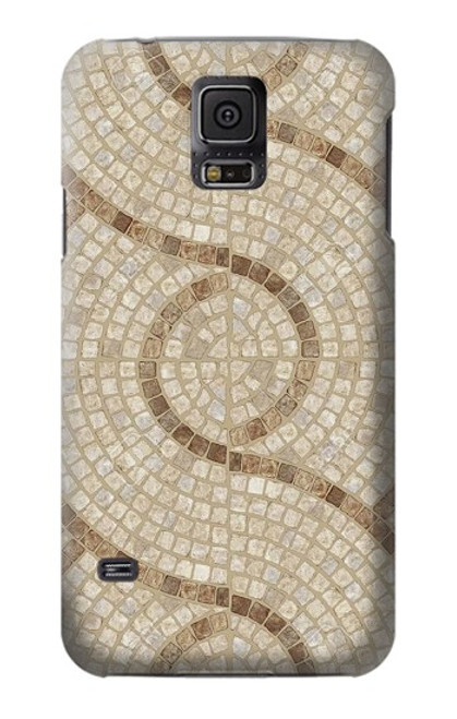 S3703 Carreaux de mosaïque Etui Coque Housse pour Samsung Galaxy S5