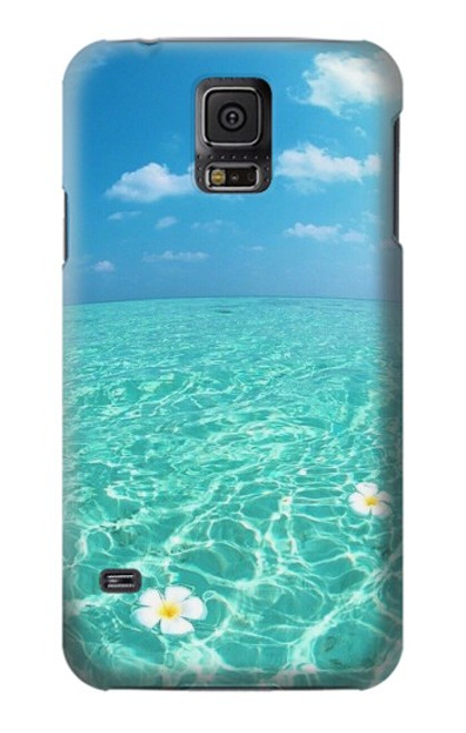 S3720 Summer Ocean Beach Etui Coque Housse pour Samsung Galaxy S5