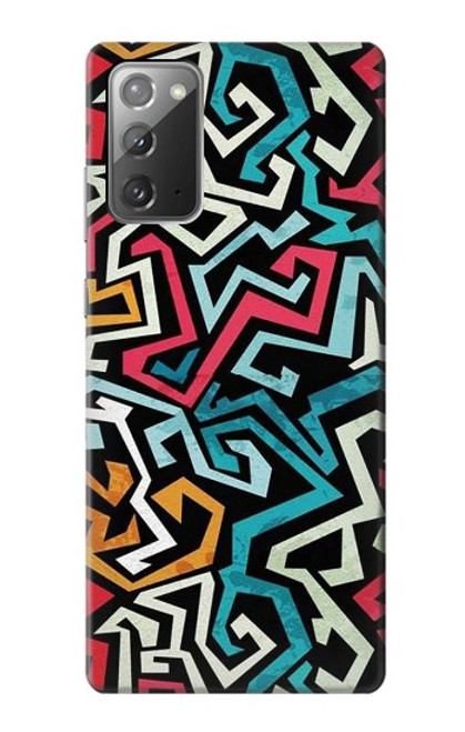 S3712 Motif Pop Art Etui Coque Housse pour Samsung Galaxy Note 20