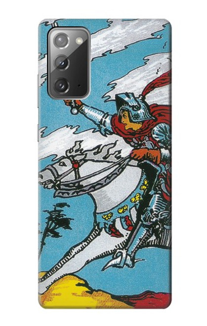 S3731 Carte de tarot chevalier des épées Etui Coque Housse pour Samsung Galaxy Note 20