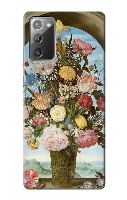 S3749 Vase de fleurs Etui Coque Housse pour Samsung Galaxy Note 20