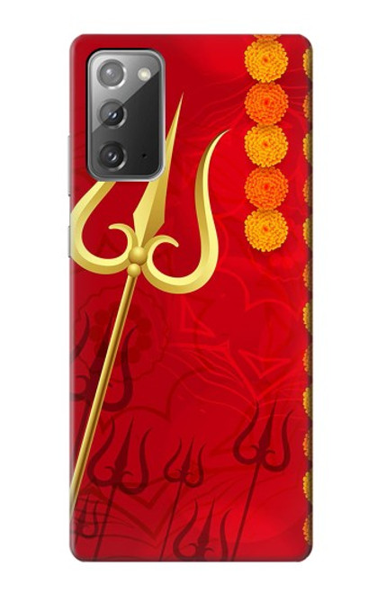 S3788 Shiv Trishul Etui Coque Housse pour Samsung Galaxy Note 20