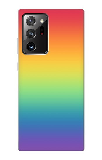 S3698 Drapeau de fierté LGBT Etui Coque Housse pour Samsung Galaxy Note 20 Ultra, Ultra 5G