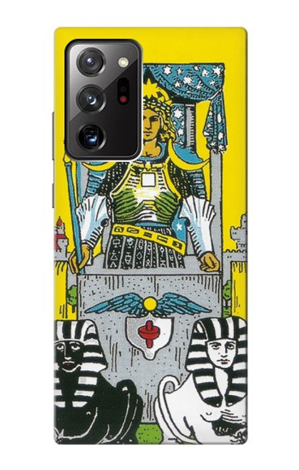 S3739 Carte de tarot le char Etui Coque Housse pour Samsung Galaxy Note 20 Ultra, Ultra 5G