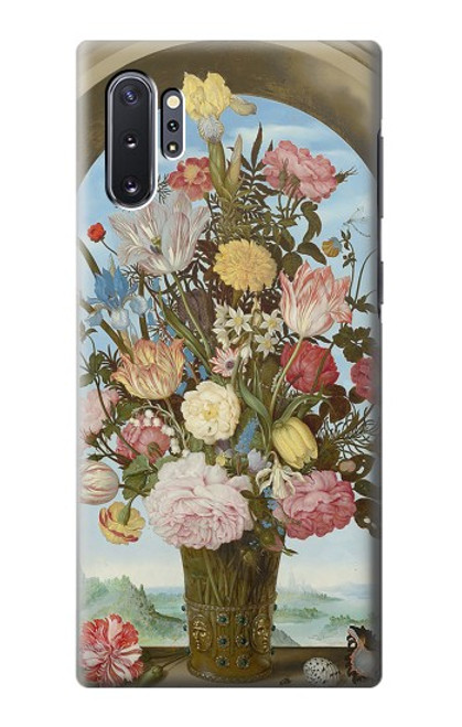 S3749 Vase de fleurs Etui Coque Housse pour Samsung Galaxy Note 10 Plus